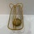 1980s Bottle Holder Italian Gold Toned For Sale - Image 4 of 7