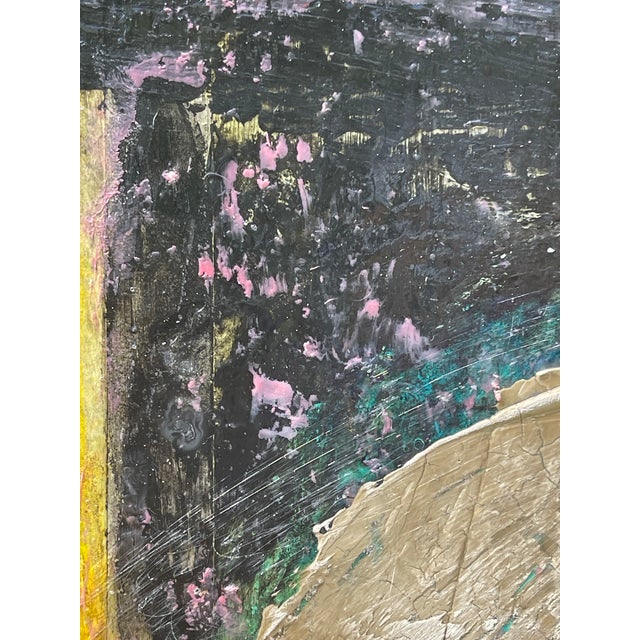 Original Mixed Media Abstract Painting " the Space Between" by Sonia Gold For Sale - Image 15 of 16