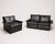 Dieter Rams for Vitsoe 620 Series leather armchair and modular 2-seater sofa. Beautiful vintage condition. Dieter Rams...