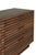 Not Yet Made - Made To Order Matthew Izzo Home Mateo Walnut Reed Three Drawer Side Table With Brass Drawer Pulls For Sale - Image 5 of 5