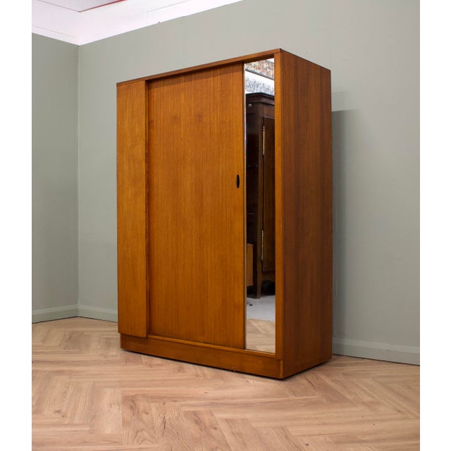 Vintage Teak Double Door Wardrobe from Austinsuite, 1960s For Sale - Image 6 of 13