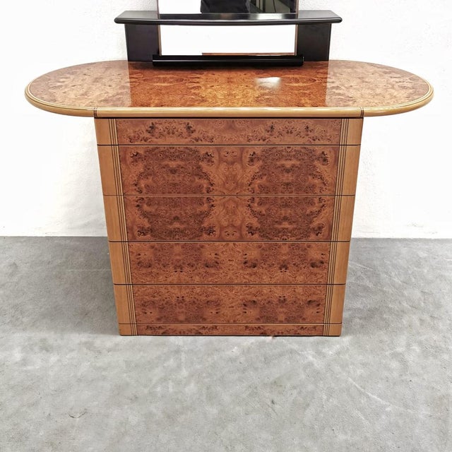 Madia Dresser in Chestnut by Afra & Tobia Scarpa for Maxalto, 1980s For Sale - Image 4 of 15