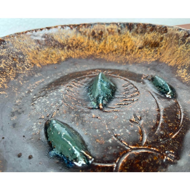 Mid-Century Modern Danish Studio Pottery Bowl by Clara Helmich, 1960s For Sale - Image 17 of 18