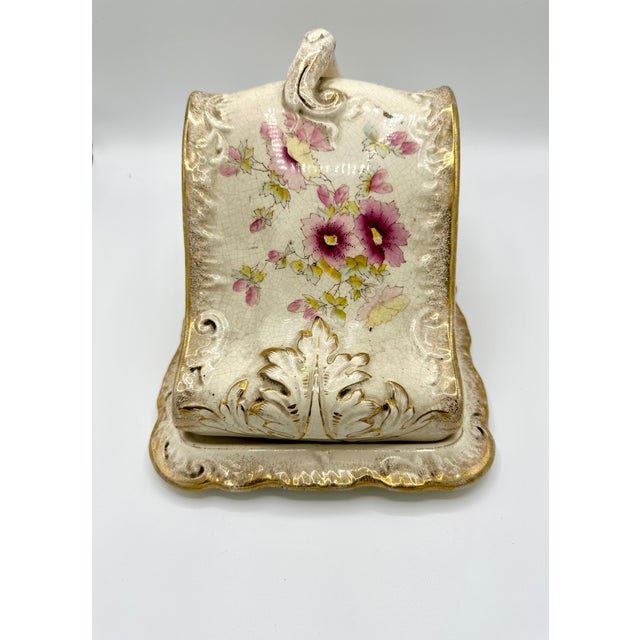 OK so these Victorian covered cheese dishes — communicated status in 1800s for the dinner table, basically telling the...