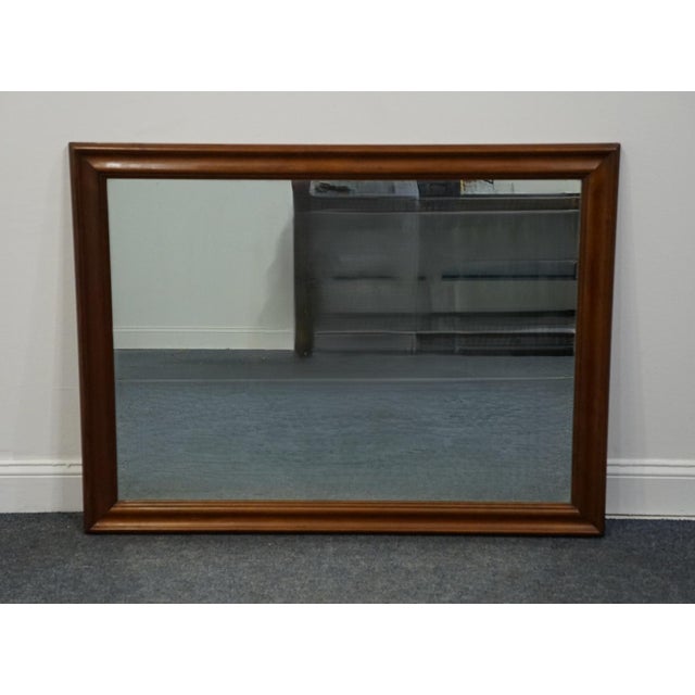 Traditional Pennsylvania House Solid Cherry Traditional Style 47" Dresser / Wall Mirror 503 - Candlelight Finish For Sale - Image 3 of 7