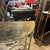 Vintage Metal Demilune Detailed Console Table For Sale In Atlanta - Image 6 of 10