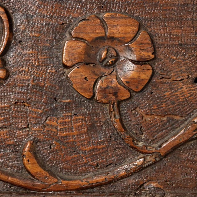 Baroque Walnut Chest of Drawers For Sale - Image 9 of 11