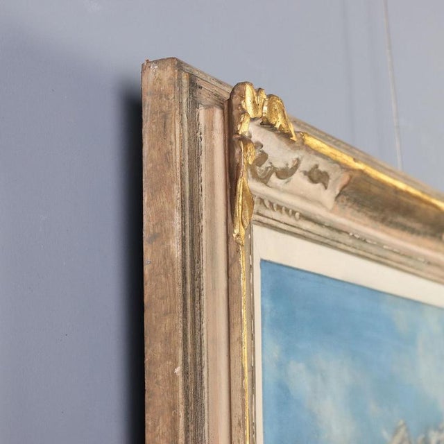 Riccardo Galli, balcony of Monte Rosa, Oil on Canvas, Framed For Sale - Image 10 of 13
