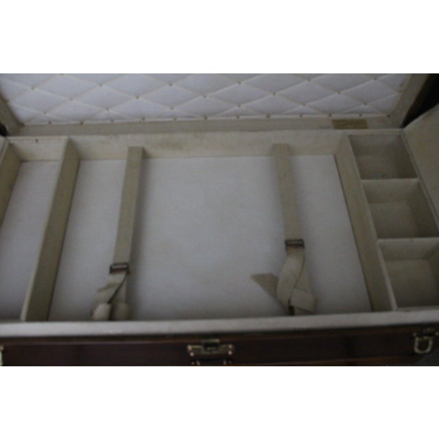 Antique Leather Trunk from Louis Vuitton, 1900s For Sale - Image 15 of 18