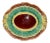19th C Majolica Bread Tray For Sale