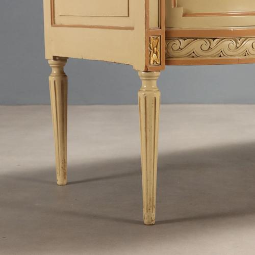 Neoclassical Style Lacquered Chest of Drawers For Sale - Image 9 of 13