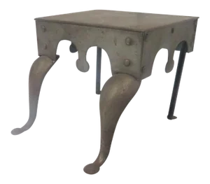 19th Century Iron Footmen Fireplace Trivet