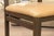 Set of 4 Thayer Barstools by Maiden Home Dark Oak Wood Leather & Shearling Seats For Sale - Image 9 of 11