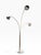 1970s Space Age Brass and Marble Arc Floor Lamp For Sale - Image 11 of 18