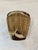 African Vintage African Tribal Animal Hide Drum With Woven Fiber Body For Sale - Image 3 of 8