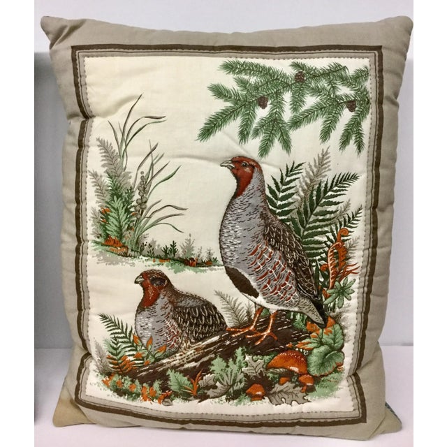 Shabby Chic Shabby Chic Custom Bird Lover Pillows - a Pair For Sale - Image 3 of 13
