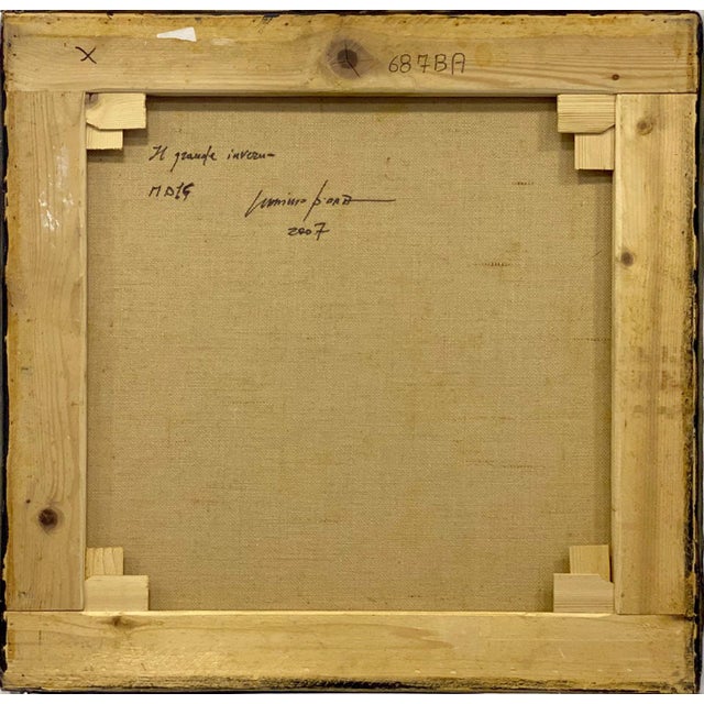 Massimo d'Orta, Il Grande Inverno MD 14, Abstract Painting, Mixed Media on Canvas, 2007 For Sale - Image 6 of 9