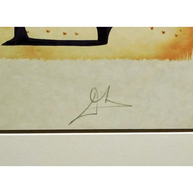 1980s 1980s Salvador Dali "Christopher Columbus" Hand Signed Authentic Artwork For Sale - Image 5 of 7
