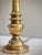 Mid 20th Century Vintage Brass Neoclassical Hollywood Regency Baluster Table Lamps With Linen Drum Shades - a Pair For Sale - Image 5 of 12