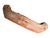 A 1900s birch bark canoe model with beautiful quillwork grass design — no breaks in the canoe, some fading of color in...