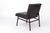 1960s Vintage Lounge Chair in Black Faux Leather from Stol Kamnik, Slovenia, 1960s For Sale - Image 5 of 9