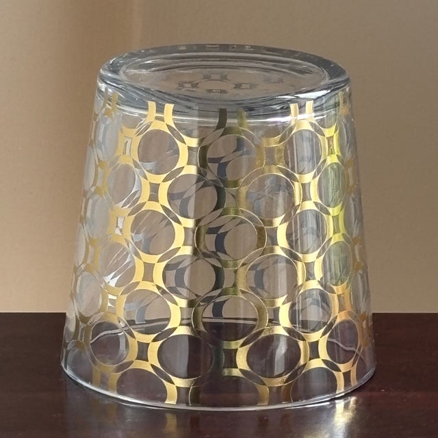 Vintage Mid-Century Modern-Style Glass Wine Cooler For Sale - Image 4 of 17