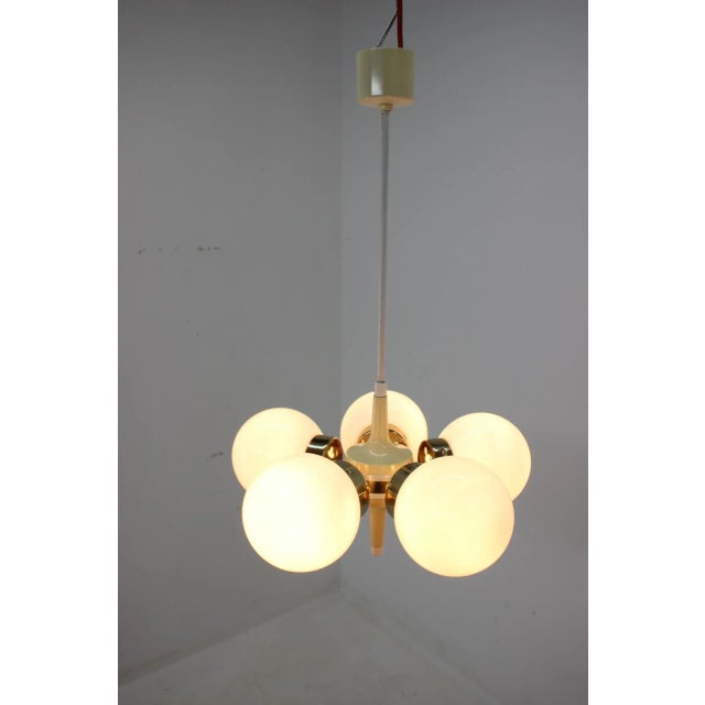 Space Age Sputnik Light from Elektroinstala Decin, 1970s For Sale - Image 10 of 15