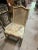 1970s Caned Back Chair With Floral Cushion For Sale - Image 4 of 6