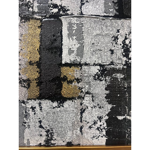 Black Disunion No. 2 - Original Abstract Painting by J. Kent Martin For Sale - Image 8 of 11