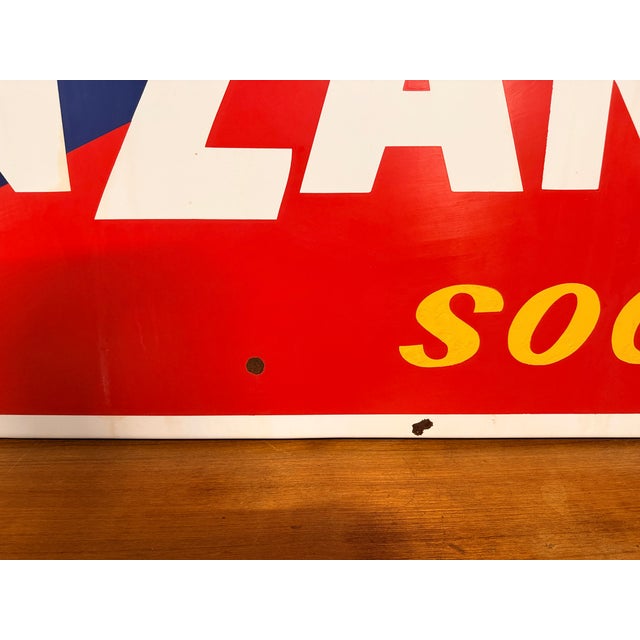 Cinzano Advertising Sign, 1950 For Sale - Image 4 of 7