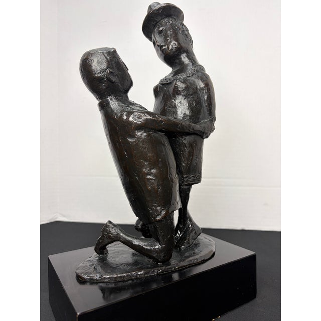 Black 1970s Clivia Calder Morrison Sculpture For Sale - Image 8 of 9