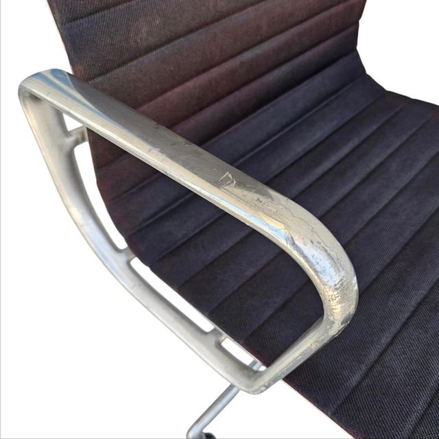 Eames 1970s Eames for Herman Miller High Back Aluminum Group Chair For Sale - Image 4 of 18