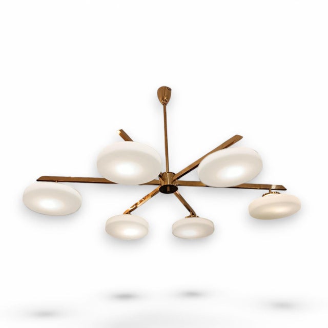 Lamp in the style of Angelo Lelli for Arredoluce For Sale - Image 9 of 9