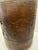 Carved Wood Drum End Tables -a Pair For Sale - Image 4 of 13