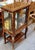 French French Louis XV Petite Display Cabinet – Mirrored Interior With Gold Leaf Details & Glass Top For Sale - Image 3 of 3