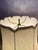 Ceramic Vintage Hollywood Regency White Reticulated Ceramic Temple Jar Table Lamps - A Pair For Sale - Image 7 of 8