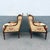 Wood French Provincial Roped Lounge Chairs by Taylor King - A Pair For Sale - Image 7 of 9
