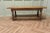 Large Vintage Oak Plank Top Coffee Table, 1960 For Sale - Image 3 of 8