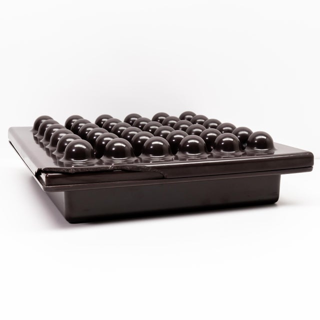 Black Ashtray by Ettore Sottsass for Olivetti Synthesis, 1970s For Sale - Image 8 of 13