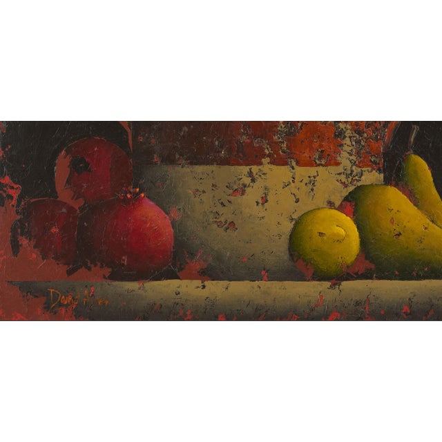 David Arms Oil Still Life Painting For Sale - Image 4 of 6