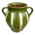 Late 20th Century Green Glazed Earthenware Vessel For Sale