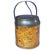 1960s Italian Burl Wood Ice Bucket, Carafe, & Tray Bar Set, in Milo Baughman Style - Set of 3 For Sale - Image 10 of 16