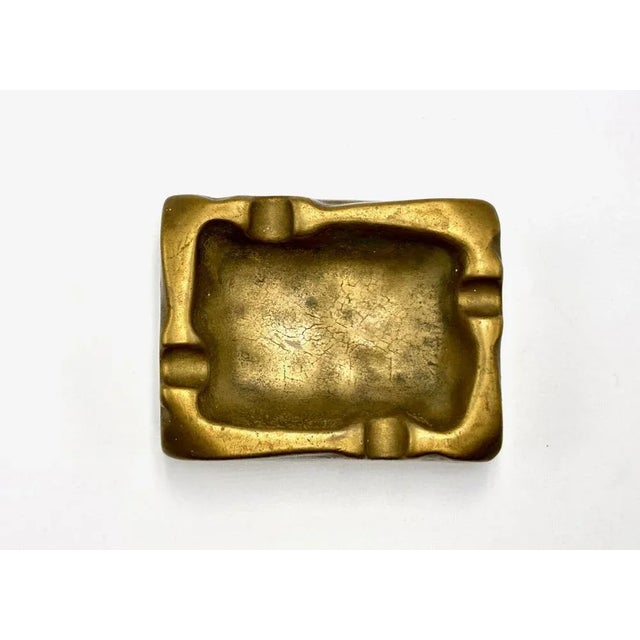 Mid-Century Modern Ashtray in Brass, Germany, 1960s For Sale - Image 5 of 9