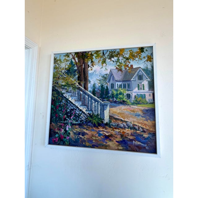 1980s 1980s Original Oil Painting by Well Known California Artist, Allayn Stevens For Sale - Image 5 of 5