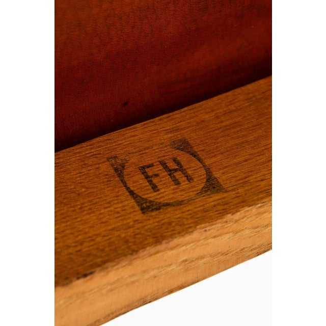 1950s Danish Easy Chairs by Karen & Ebbe Clemmensen for Fritz Hansen For Sale - Image 5 of 8