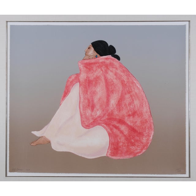1984 Printing Excellent Condition Print Very Good Frame R.C. Gorman "Janice" Artist Hand Signed and Numbered Limited...