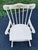 Mid-Century Modern Vintage 1960s Child's White Wood Rocking Chair by Thayer For Sale - Image 3 of 7