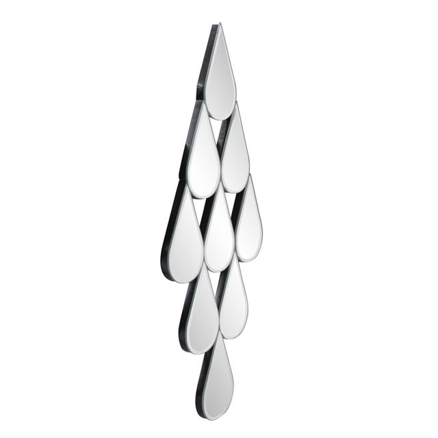 Our Niobe Mirror is the perfect example of functional art. It features a diamond shaped mirror that is made up of teardrop...
