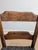 19th Century Early American Primitive Child's Ladderback Chair With Woven Leather Seat For Sale - Image 9 of 14