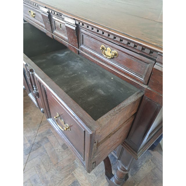 Jacobean Oak Chest on Stand, 1690 For Sale - Image 3 of 8